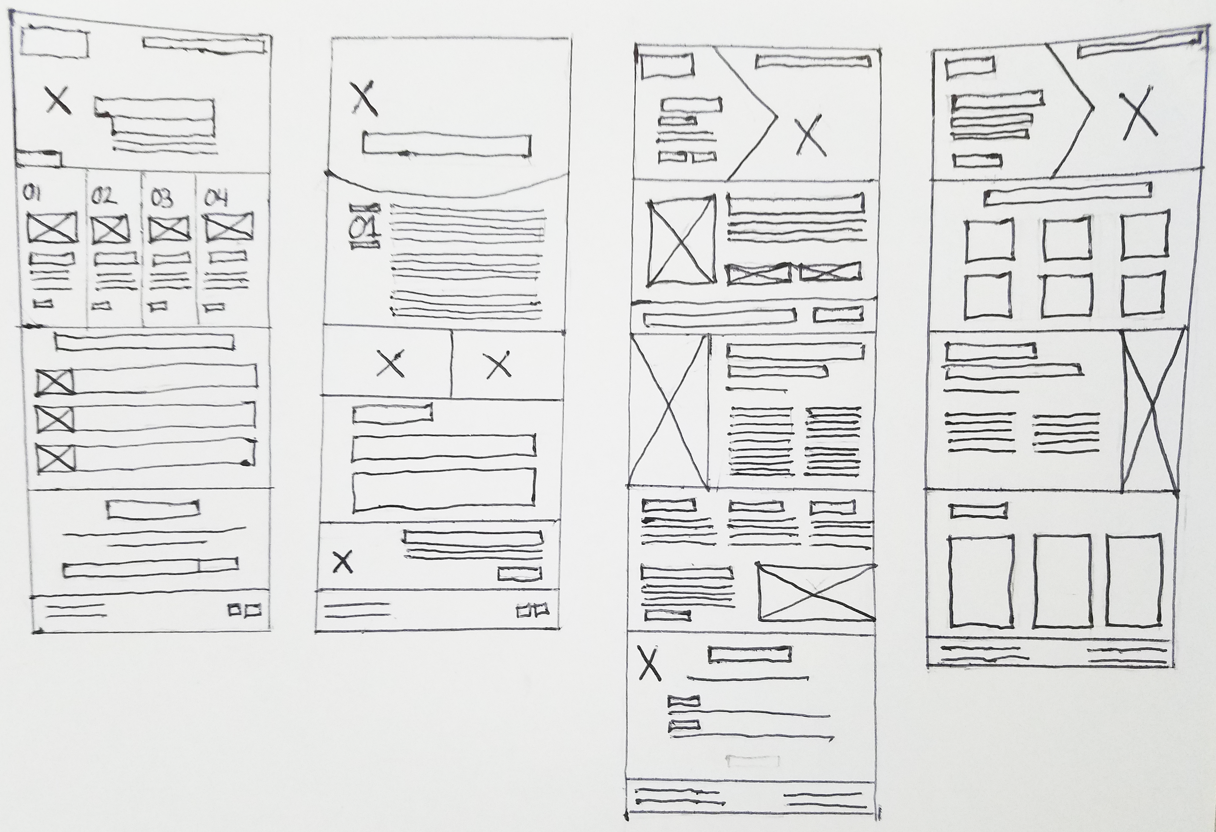sketches for website